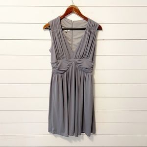 Boston Proper Gray Mini Dress